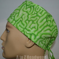 Brains Lime Green