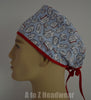 Small Nurses Hats on Blue