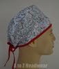 Small Nurses Hats on Blue