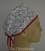 Small Nurses Hats on White