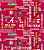 Alabama Crimson Tide Pride Cheer Words