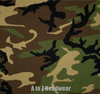 Camouflage Black Brown Green