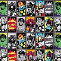 Marvel Comics Block (Black)