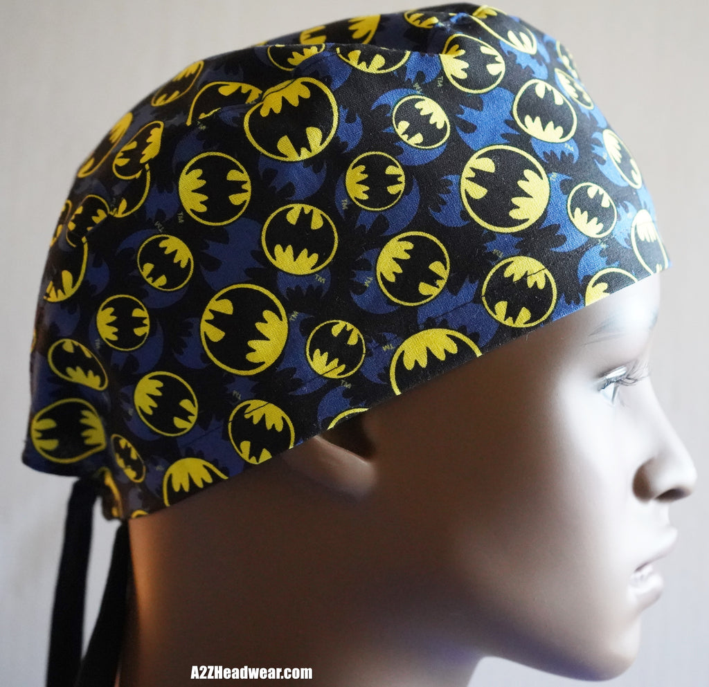 Batman Logo Royal Blue Black