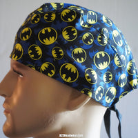 Batman Logo Royal Blue Black