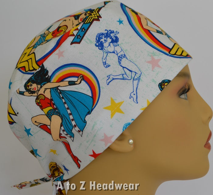 Wonder Woman Rainbow on White