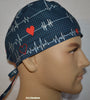 EKG Heartbeat Black