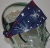 Stars and Fireworks Navy Blue