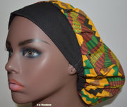 African Ethnic Print1 Bouffant