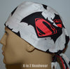 Batman vs Superman Logo (White)