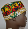 African Ethnic Print Kufi