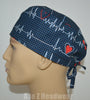 EKG Heartbeat Black