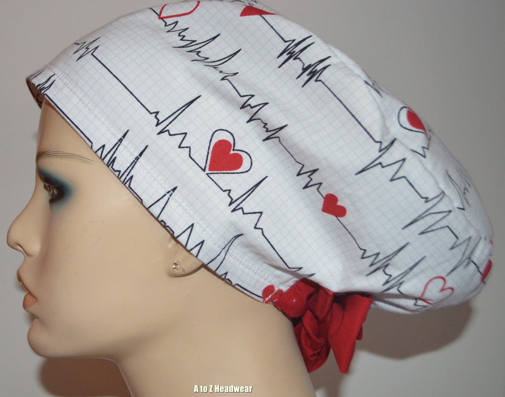 EKG Heartbeat White