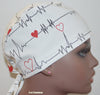 EKG Heartbeat White Original