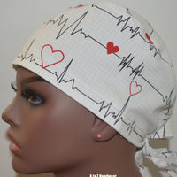 EKG Heartbeat White Original