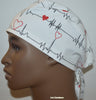 EKG Heartbeat White Original