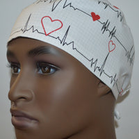 EKG Heartbeat White Original