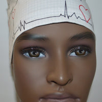 EKG Heartbeat White Original