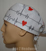 EKG Heartbeat White Original