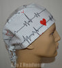 EKG Heartbeat White Original