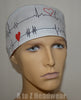 EKG Heartbeat White Original