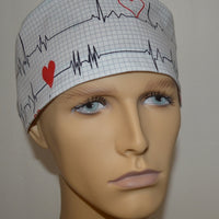 EKG Heartbeat White Original