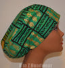 Green Ethnic Print