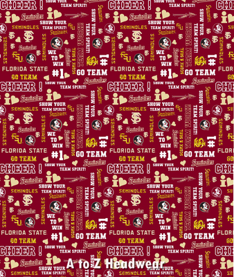 Florida Seminoles FSU Pride Cheer Words