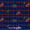 Florida Gators Plaid Blue