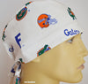 Florida Gators White Blue Font