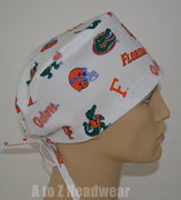 Florida Gators White Orange Font