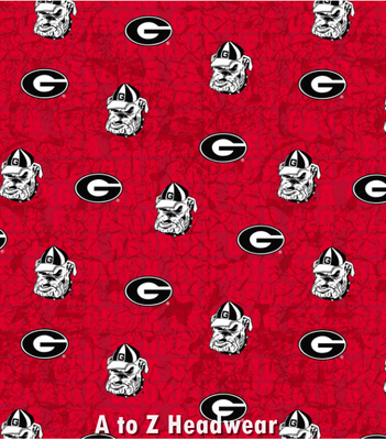 Georgia Bulldogs Distressed Words