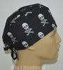 Skulls and Crossbones Black