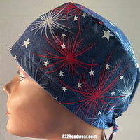 Fireworks & Stars Blue