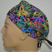 Mardi Gras Masks Black Multi