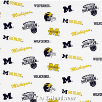 Michigan Wolverines (White)