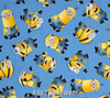 Minions Tossed on Blue