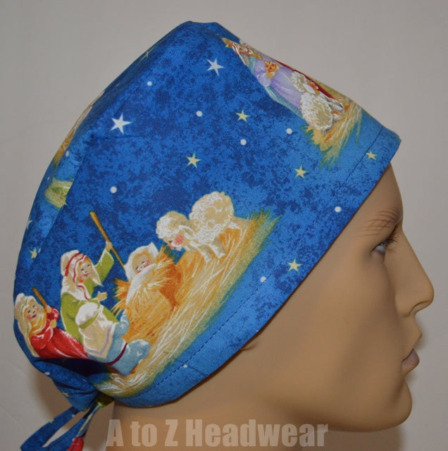 Nativity Scene Blue