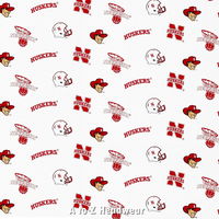 Nebraska Huskers White