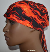 Hot Wheel Flames Skull Cap