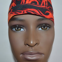 Hot Wheel Flames Skull Cap