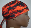 Hot Wheel Flames Skull Cap