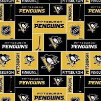 Pittsburgh Penguins Black/Yellow Block