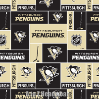 Pittsburgh Penguins Black/Tan Block