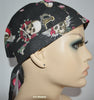 Skulls and Roses Skull Cap