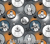 Star Wars Character Badges White