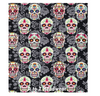 Sugar Skull Floral Black