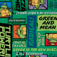 TMNT Ninja Turtles Green & Mean