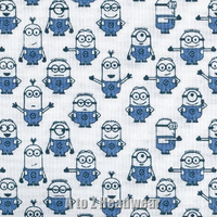 Tiny Minions on White