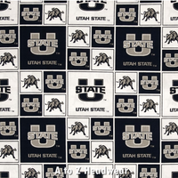 Utah State Aggies Block